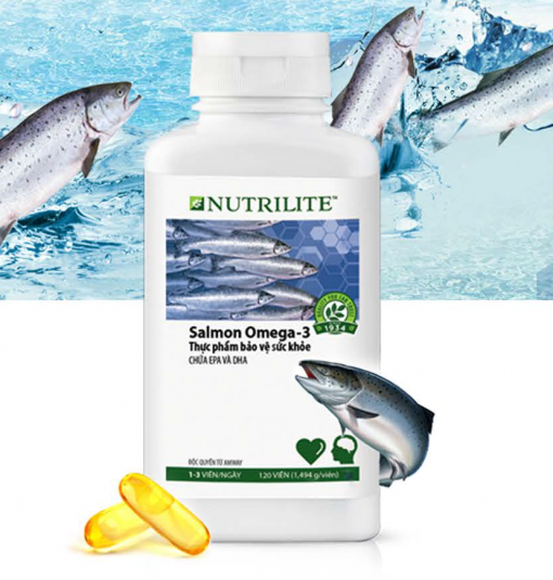 Nutrilite Salmon Omega-3 Bổ Sung Omega 3 - Dược Phẩm OTC